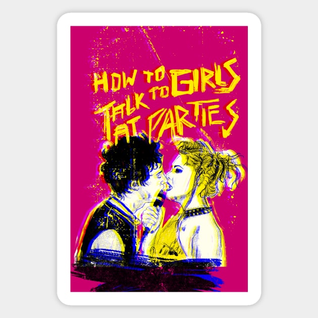 How to talk to girls at parties Sticker by aLouro